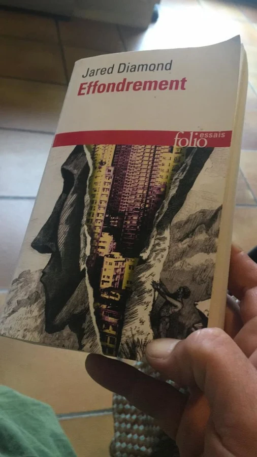 Couverture du livre « Effondrement » de Jared Diamond (Gallimard)