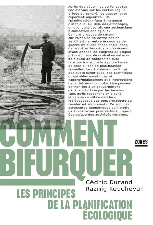 Couverture du livre « Comment bifurquer » de Cédric Durand et Razmig Keucheyan (La Découverte)